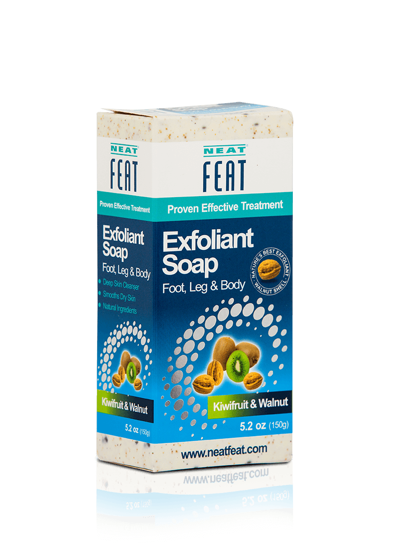 Exfoliant Soap 150g Body Scrub removing dead skin - Neat Feat Foot & Body Care