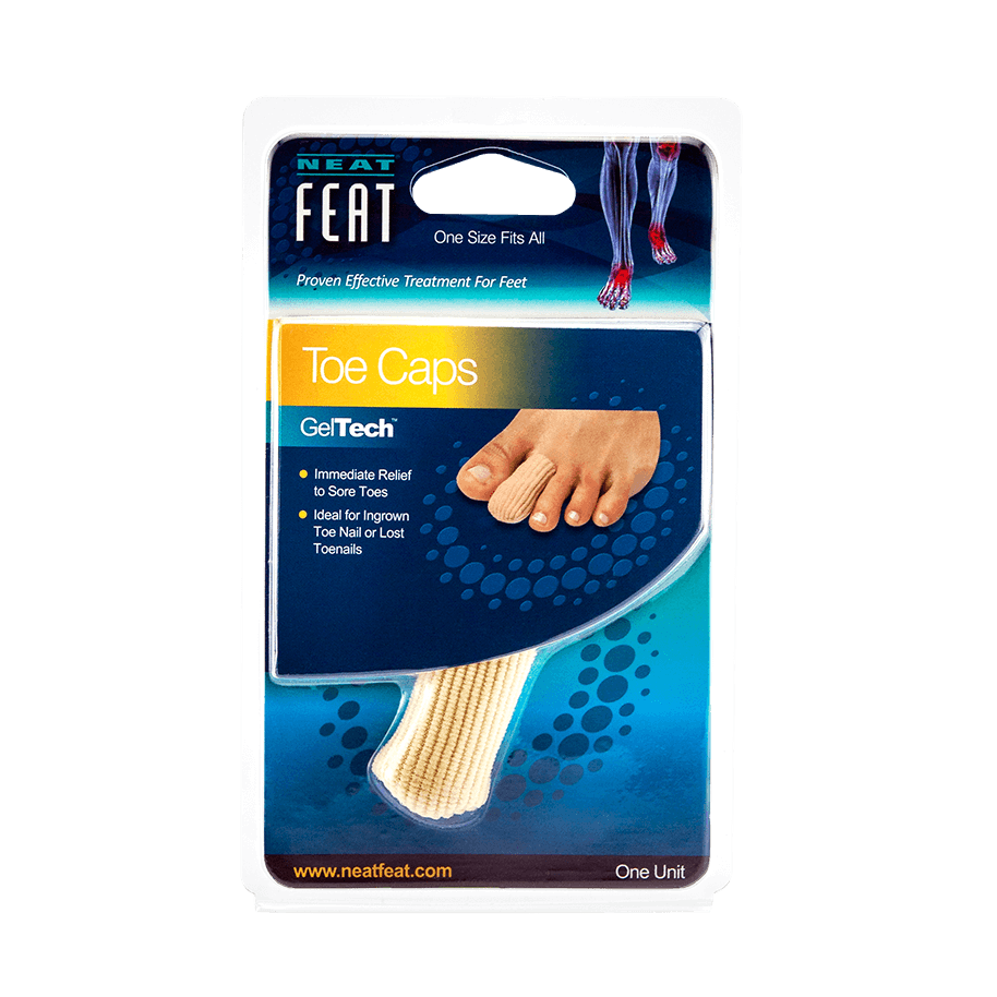 Gel-Lined Toe Cap for Toe Protection - Neat Feat Foot & Body Care