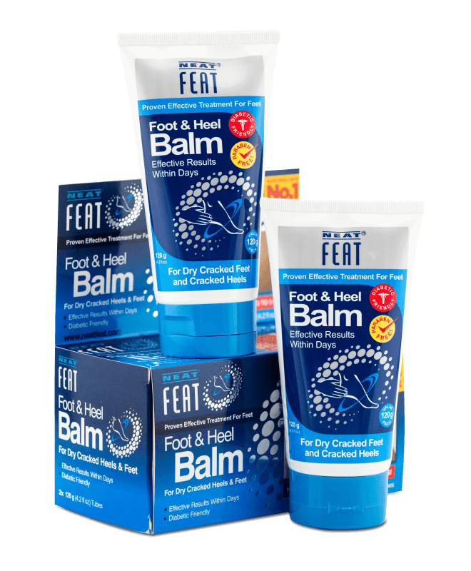 Heel Balm 120G – Mega Pack for Dry, Cracked feet - Neat Feat Foot & Body Care
