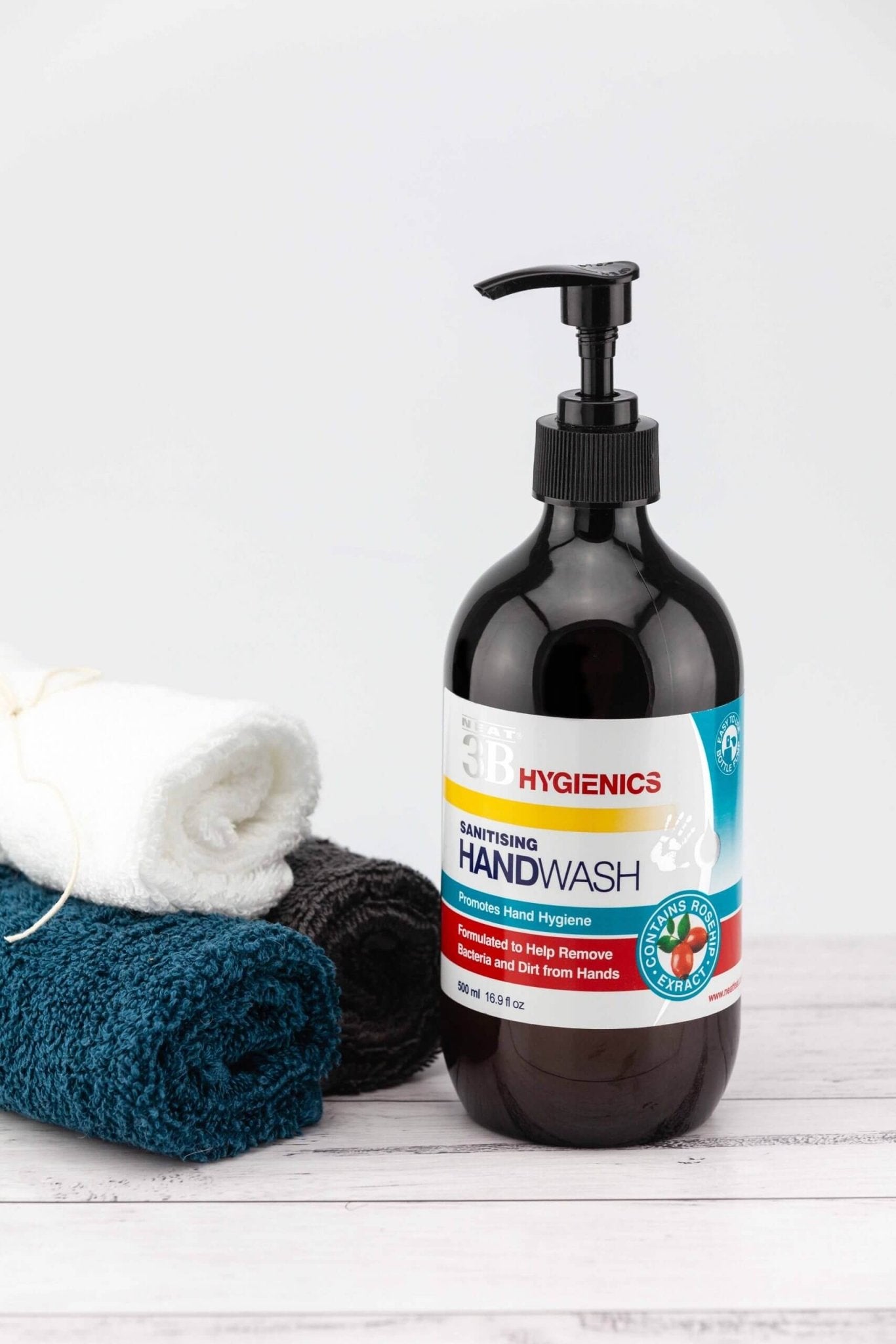 Hygienics Sanitising Handwash 500ml Antibacterial Soap - Neat Feat Foot & Body Care