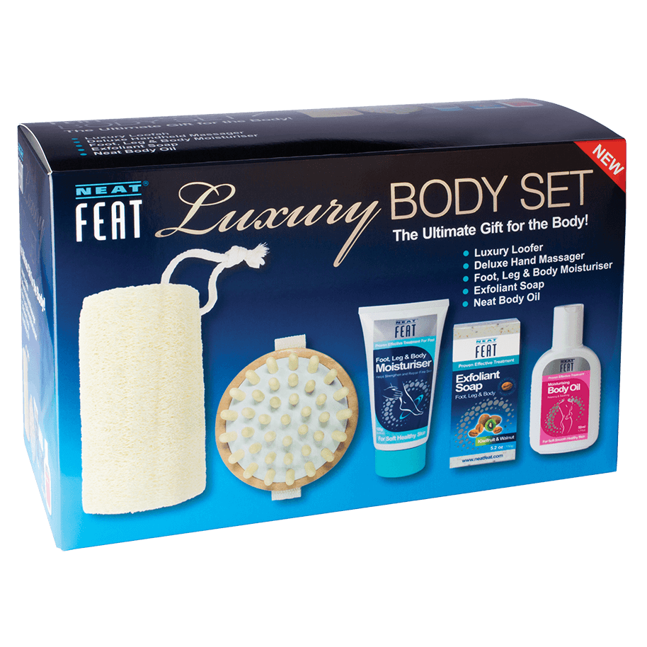 Luxury Body Set for pampering yourself - Neat Feat Foot & Body Care