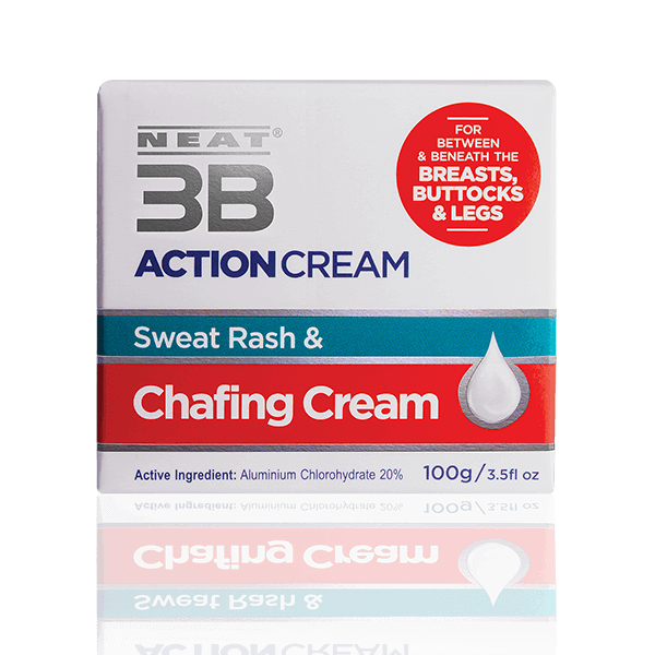 Neat 3B Action Cream 100g For Chafing and Sweat Rash - Neat Feat Foot & Body Care