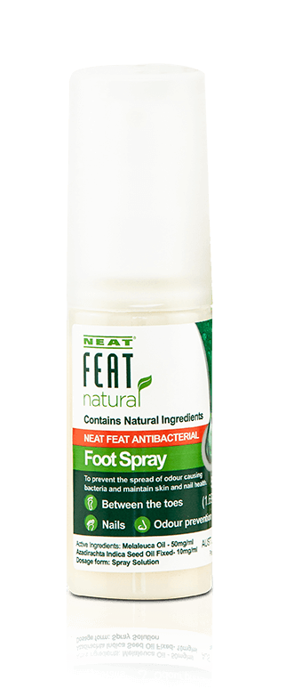 Neat Feat Antibacterial Foot Spray 50ML For Nail Fungus and Athletes Foot - Neat Feat Foot & Body Care