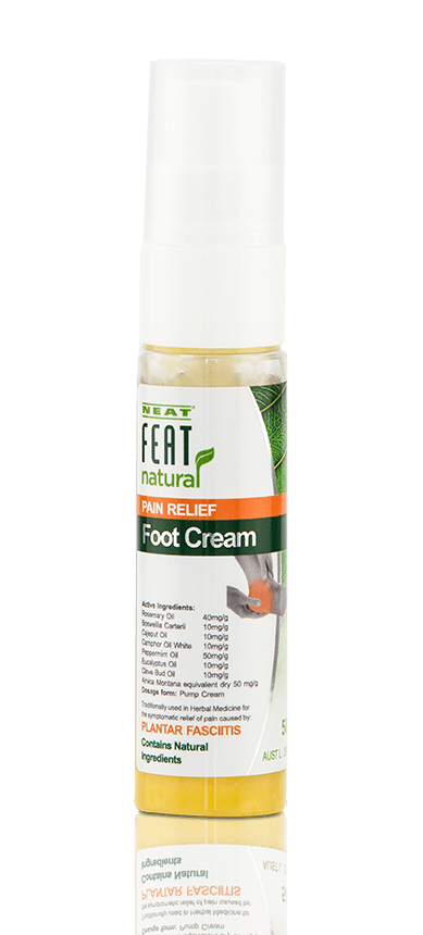 Neat Feat Natural Pain Relief Foot Cream For Sprains, Strains and Bruising - Neat Feat Foot & Body Care