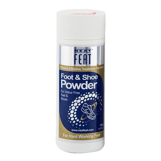 Neat Foot & Shoe Powder for smelly feet and shoes - Neat Feat Foot & Body Care