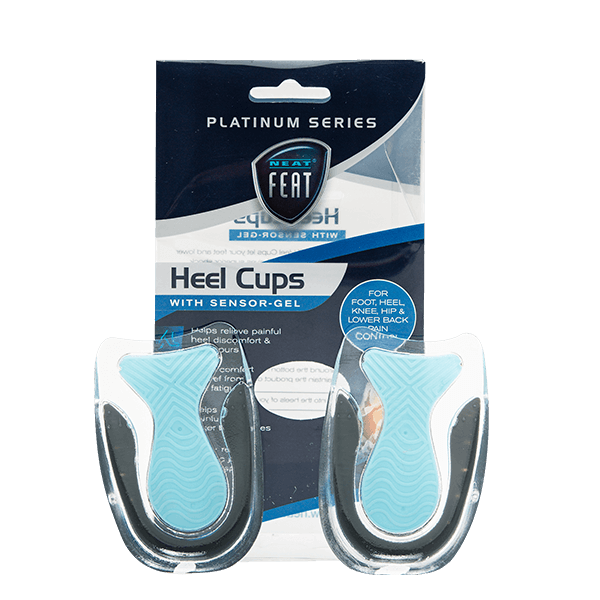 Platinum Series Heel Cups for Heel Spurs and Heel Discomfort - Neat Feat Foot & Body Care