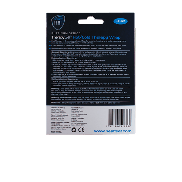 Platinum Series Therapy Gel Hot-Cold Wrap - Neat Feat Foot & Body Care