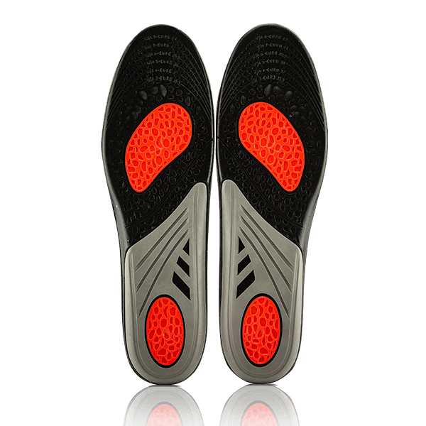 Platinum Sport Active Gel Insoles With Memory Foam For All Day Comfort and High Shock Absorption - Neat Feat Foot & Body Care