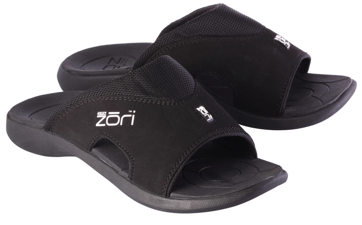Zori Pump Black Healthy, Lightweight, Stylish - Neat Feat Foot & Body Care